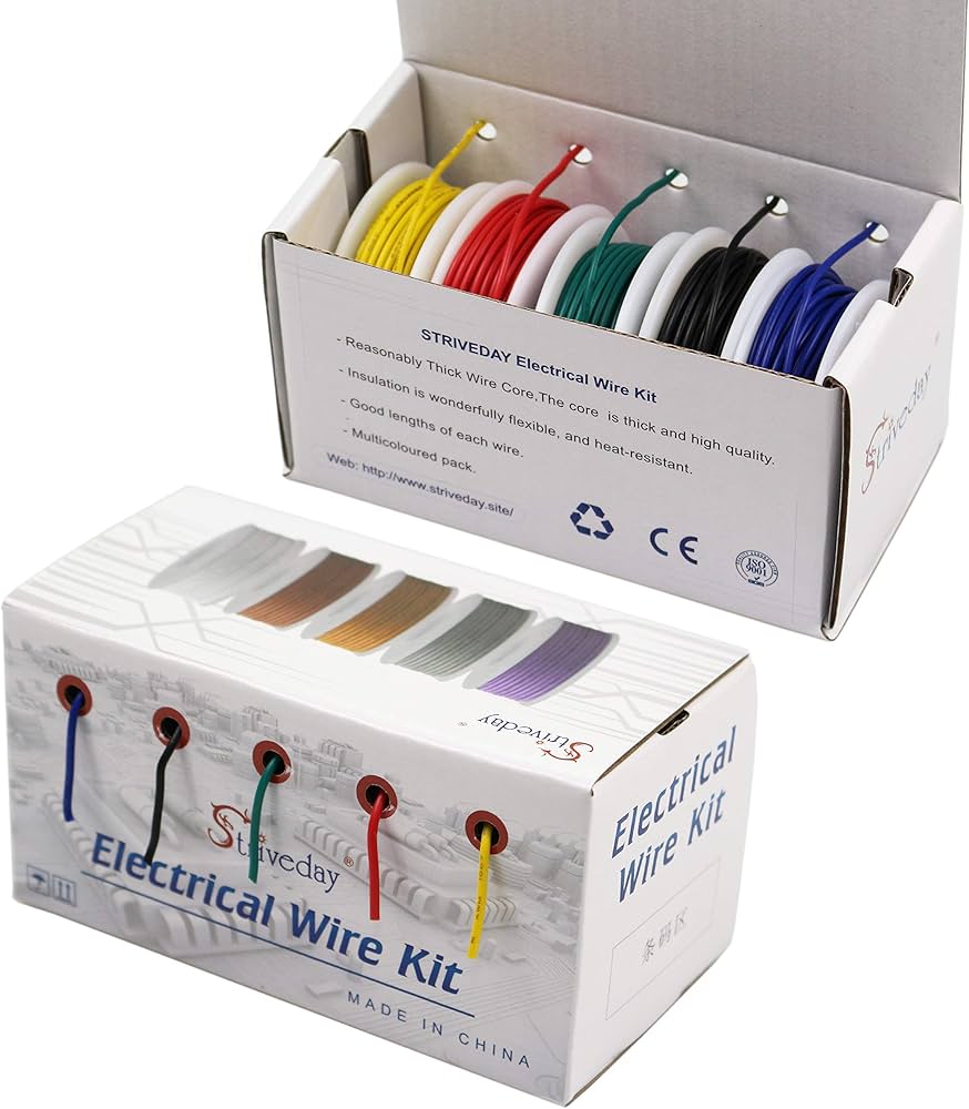 Striveday™ 18AWG Hook Up 配線キット18ゲージ